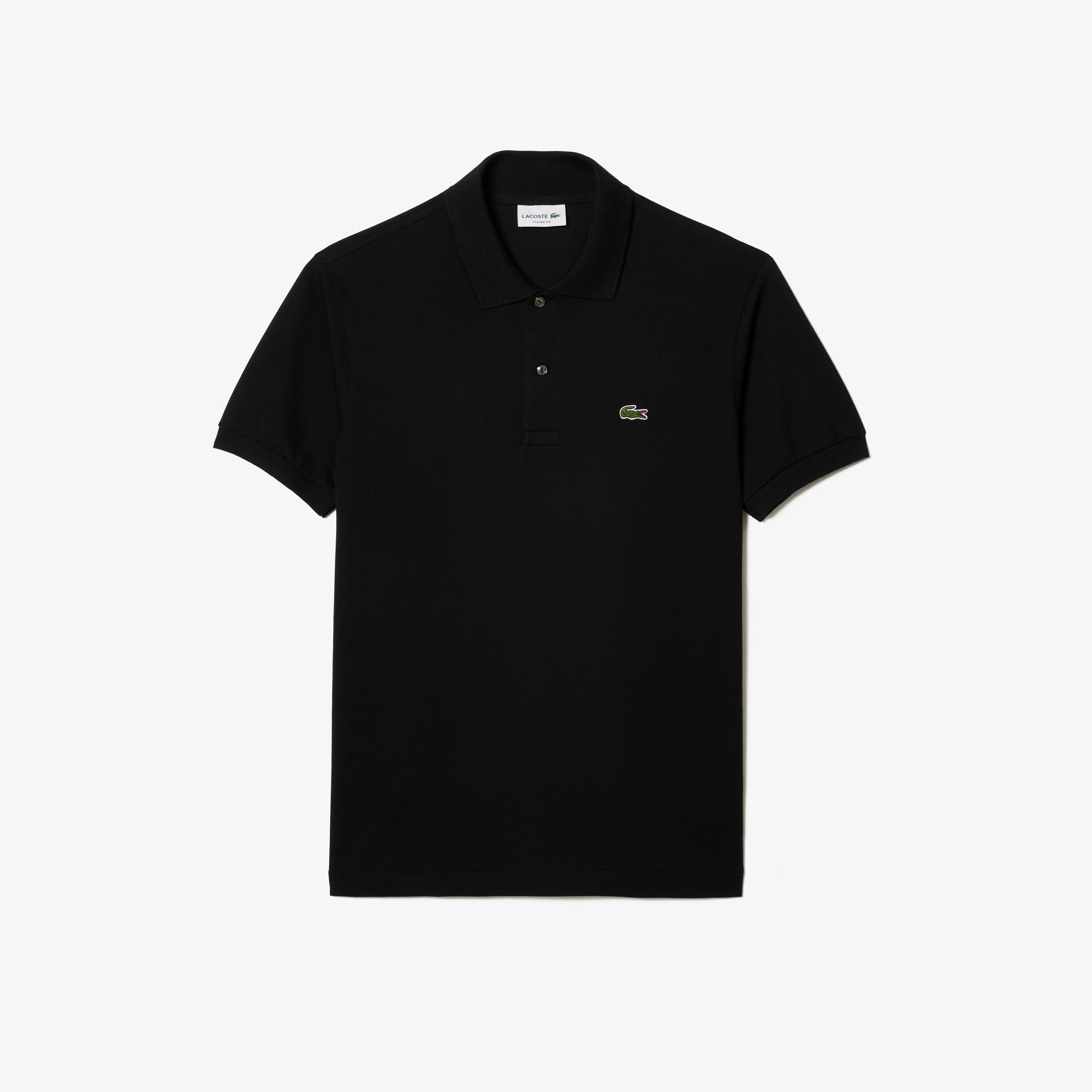 LACOSTE Polo Uomo L.12.12 Original-Nero