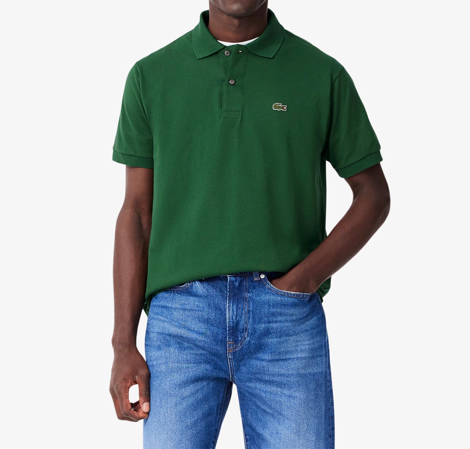 LACOSTE Polo Uomo L.12.12 Original-Verde