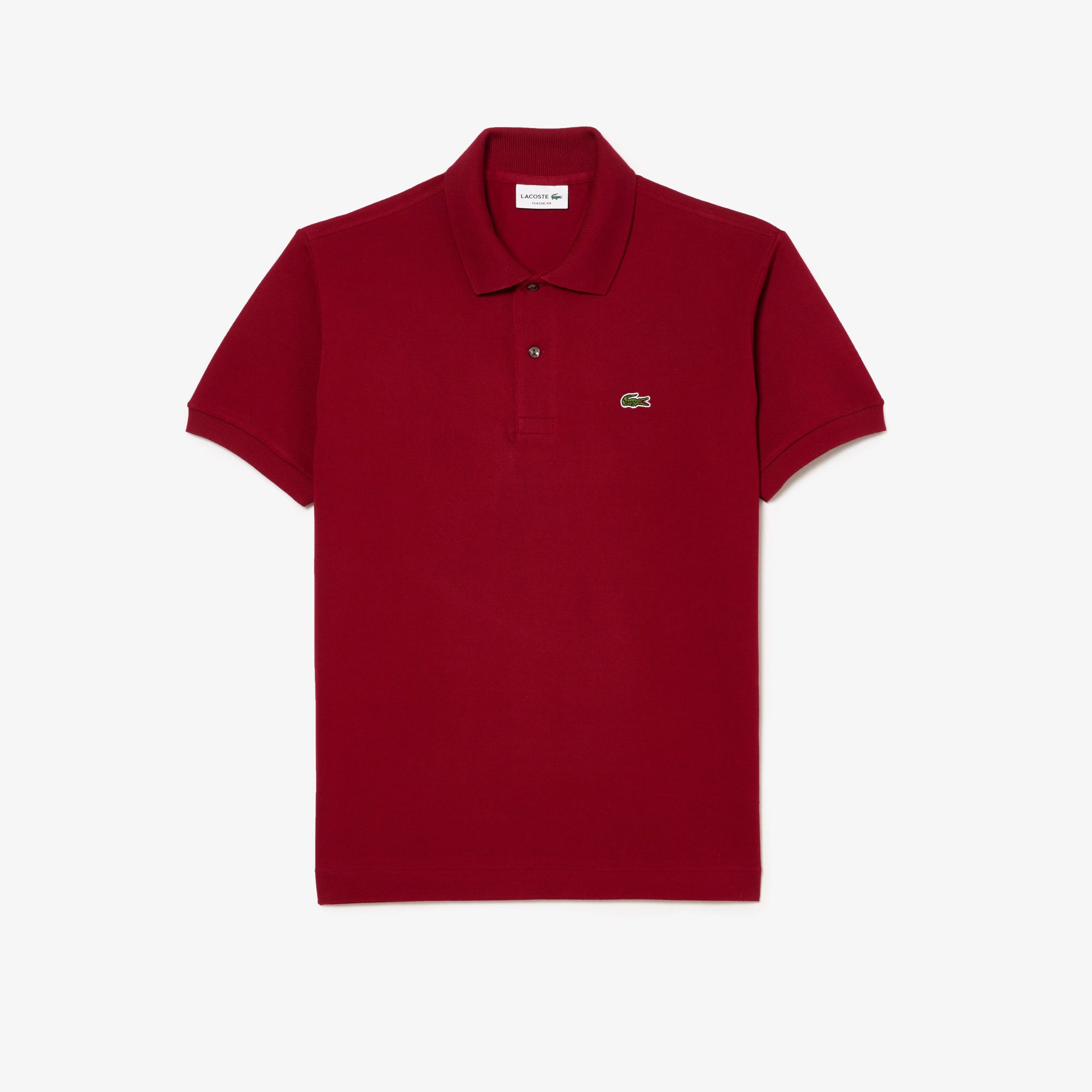 LACOSTE Polo Uomo L.12.12 Original-Bordeaux