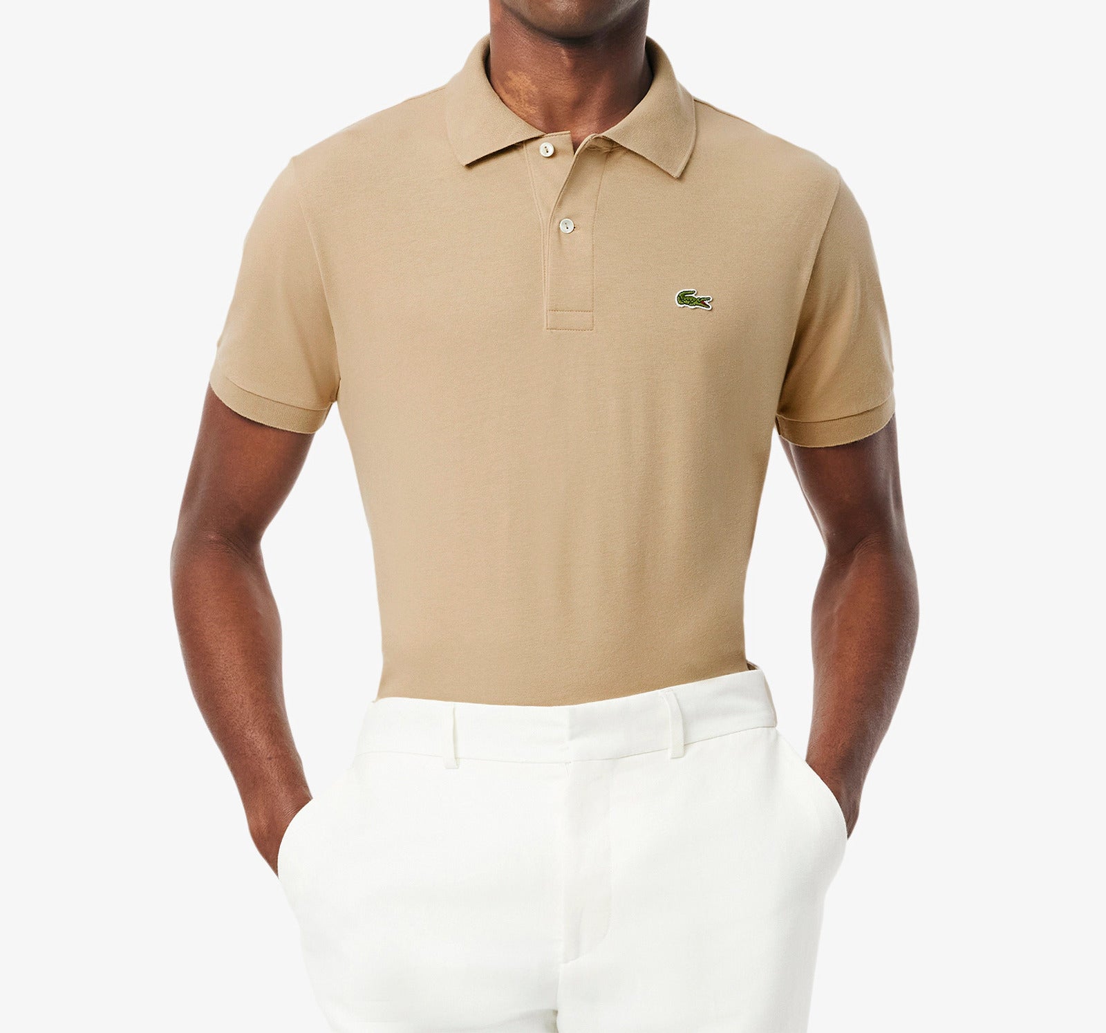 LACOSTE Polo Uomo L.12.12 Light-Beige