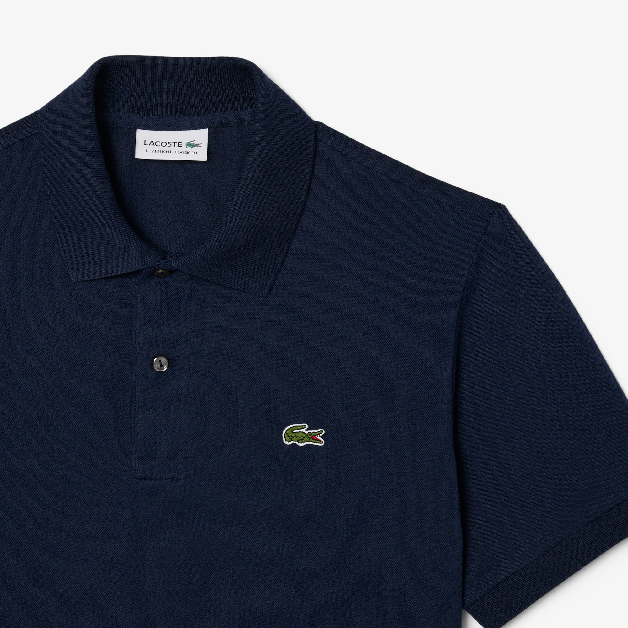 LACOSTE Polo Uomo L.12.12 Light-Blu Navy