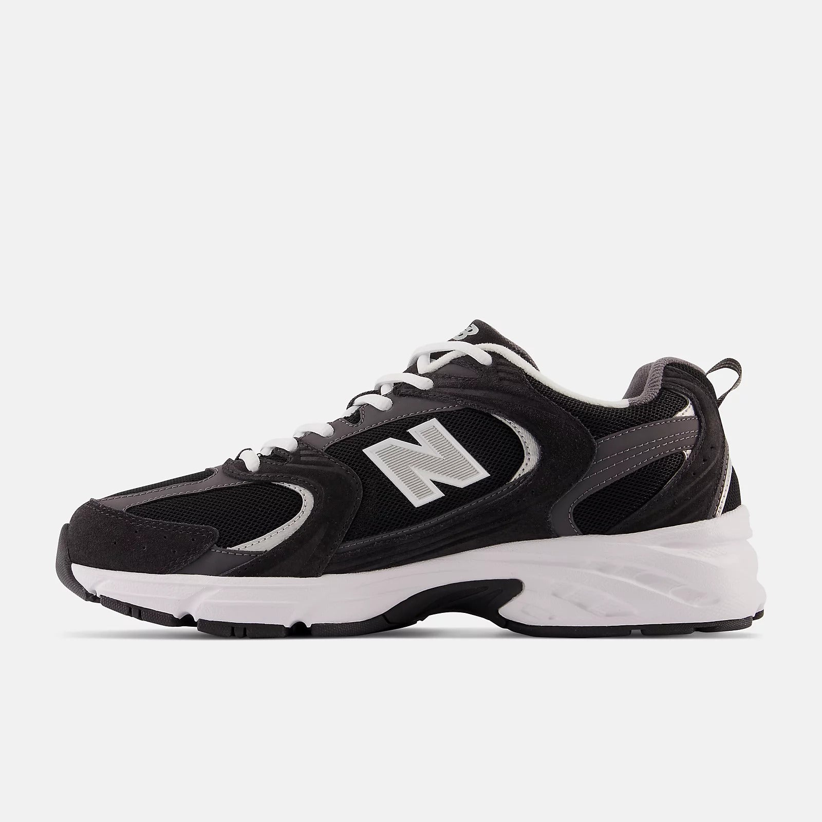 NEW BALANCE Sneaker Unisex 530-Black Magnet Silver Metallic