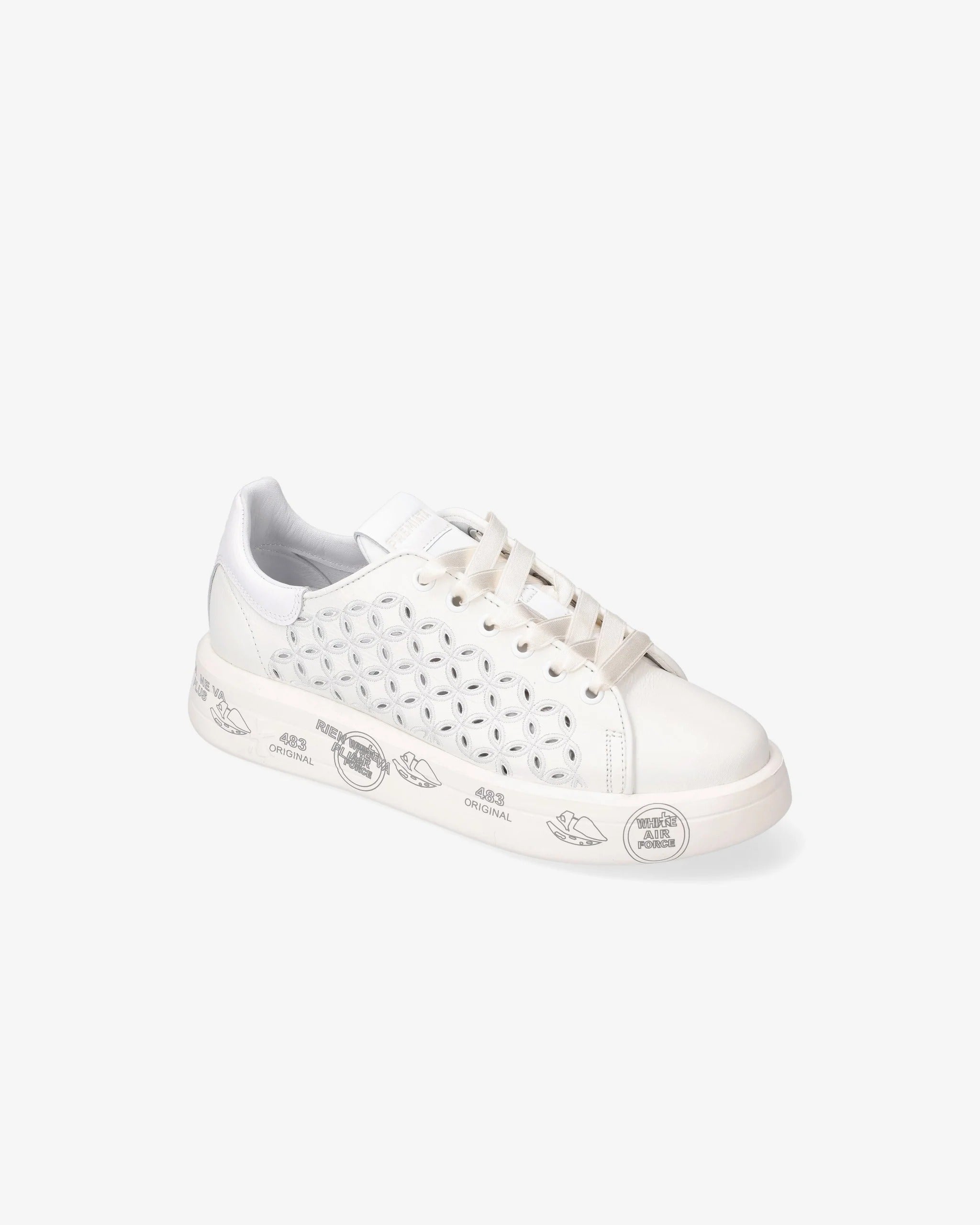 PREMIATA Sneaker Donna Belle 6283-Bianco