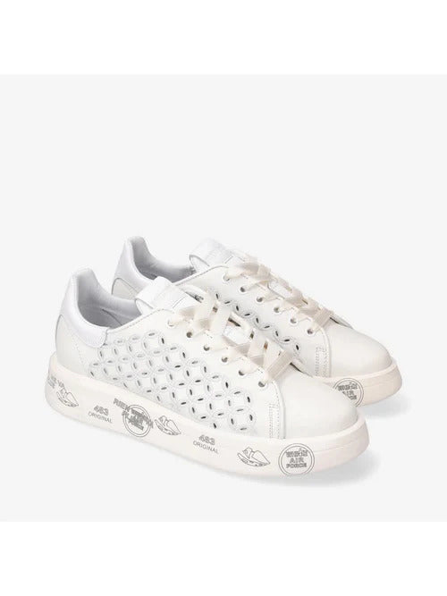 PREMIATA Sneaker Donna Belle 6283-Bianco