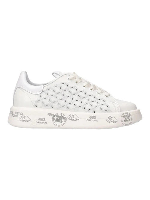 PREMIATA Sneaker Donna Belle 6283-Bianco