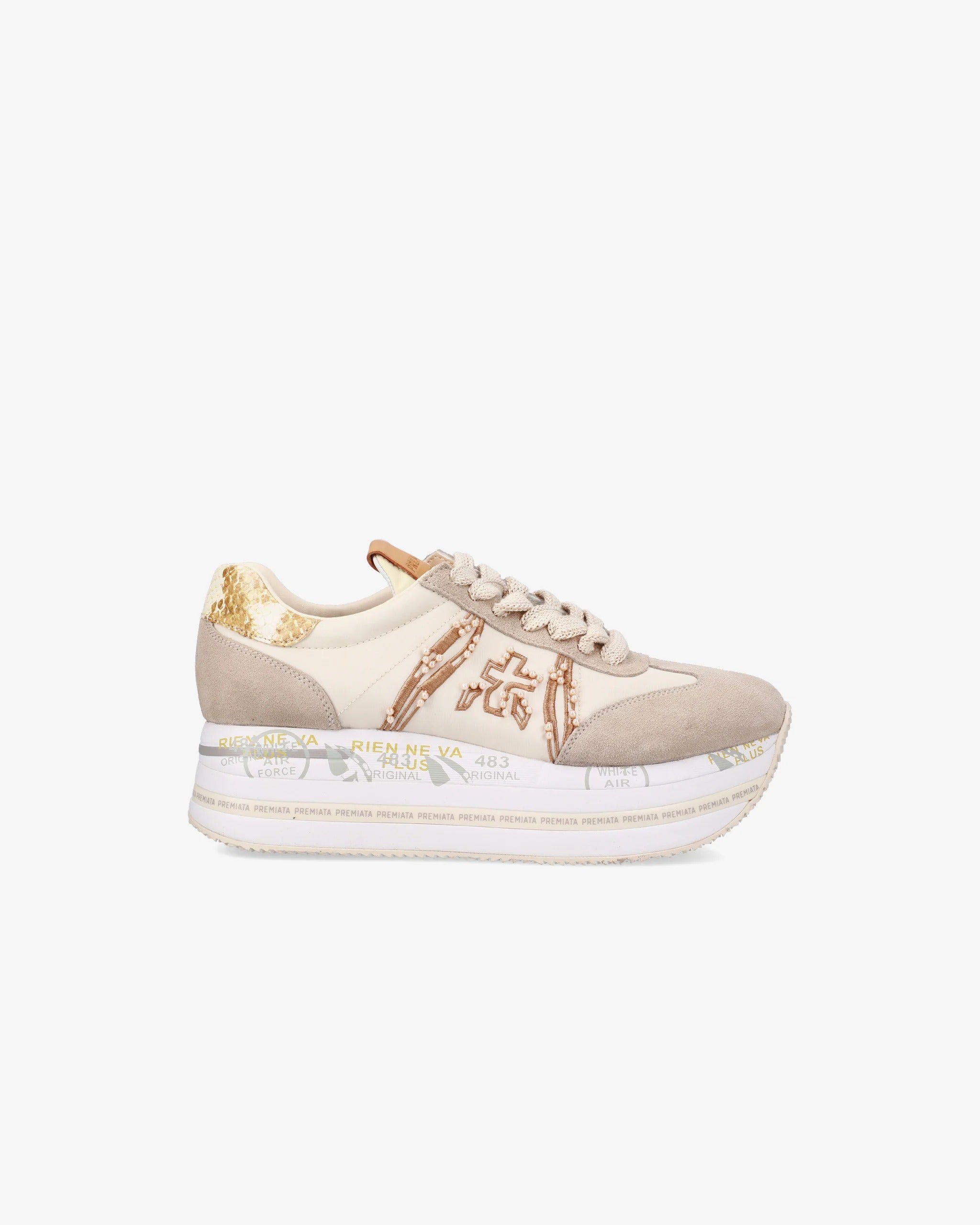 PREMIATA Sneaker Donna Beth 7375-Beige