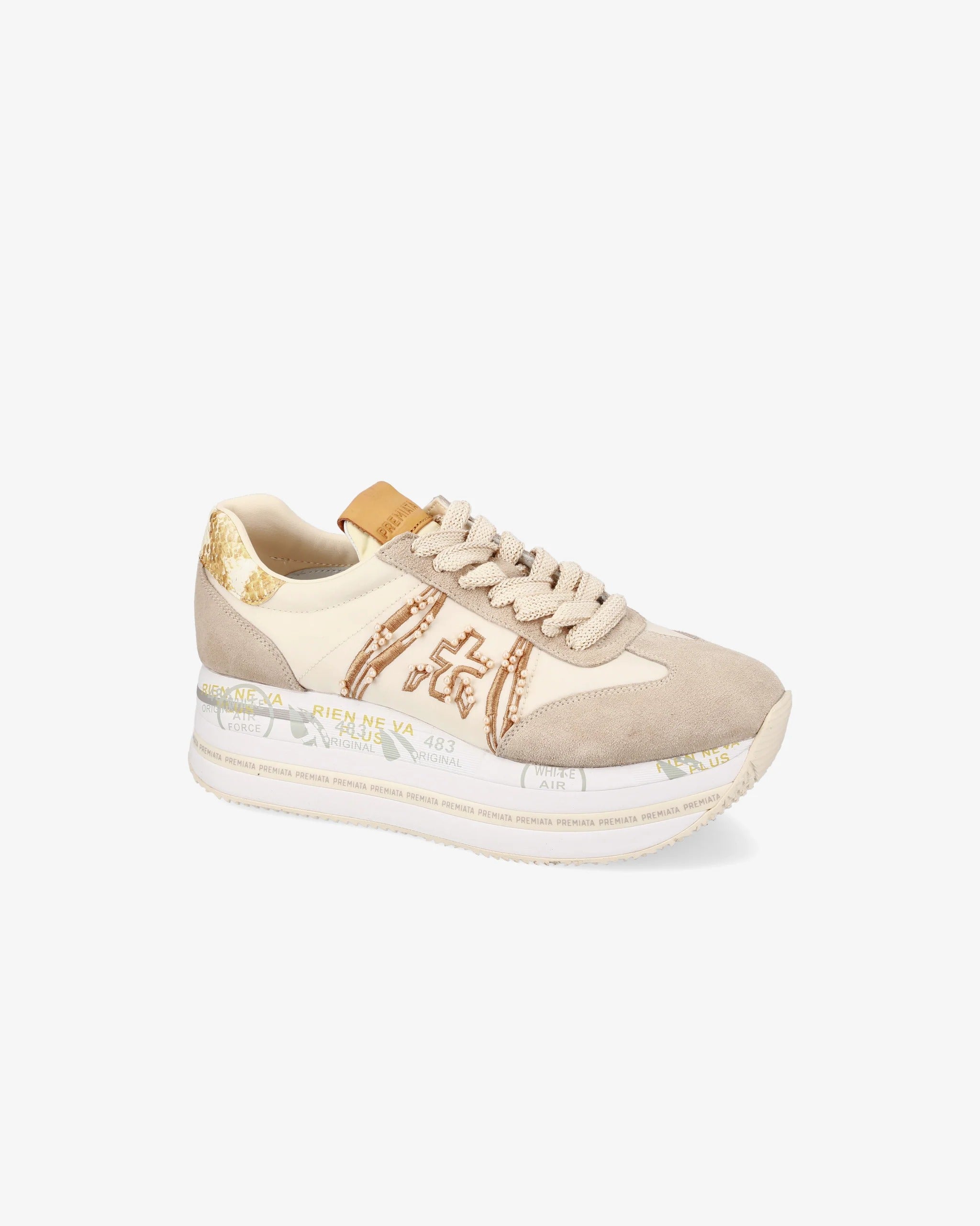 PREMIATA Sneaker Donna Beth 7375-Beige