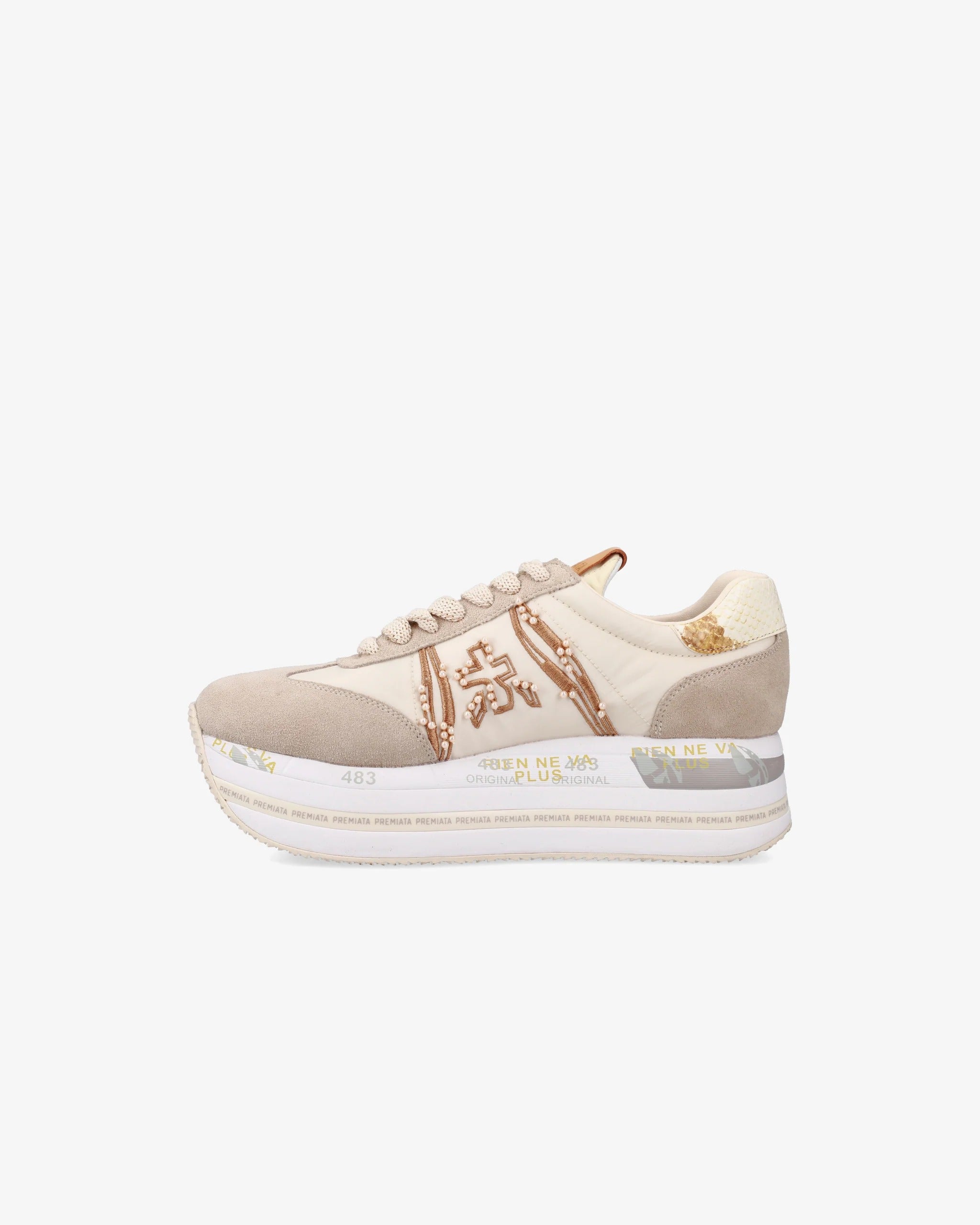 PREMIATA Sneaker Donna Beth 7375-Beige