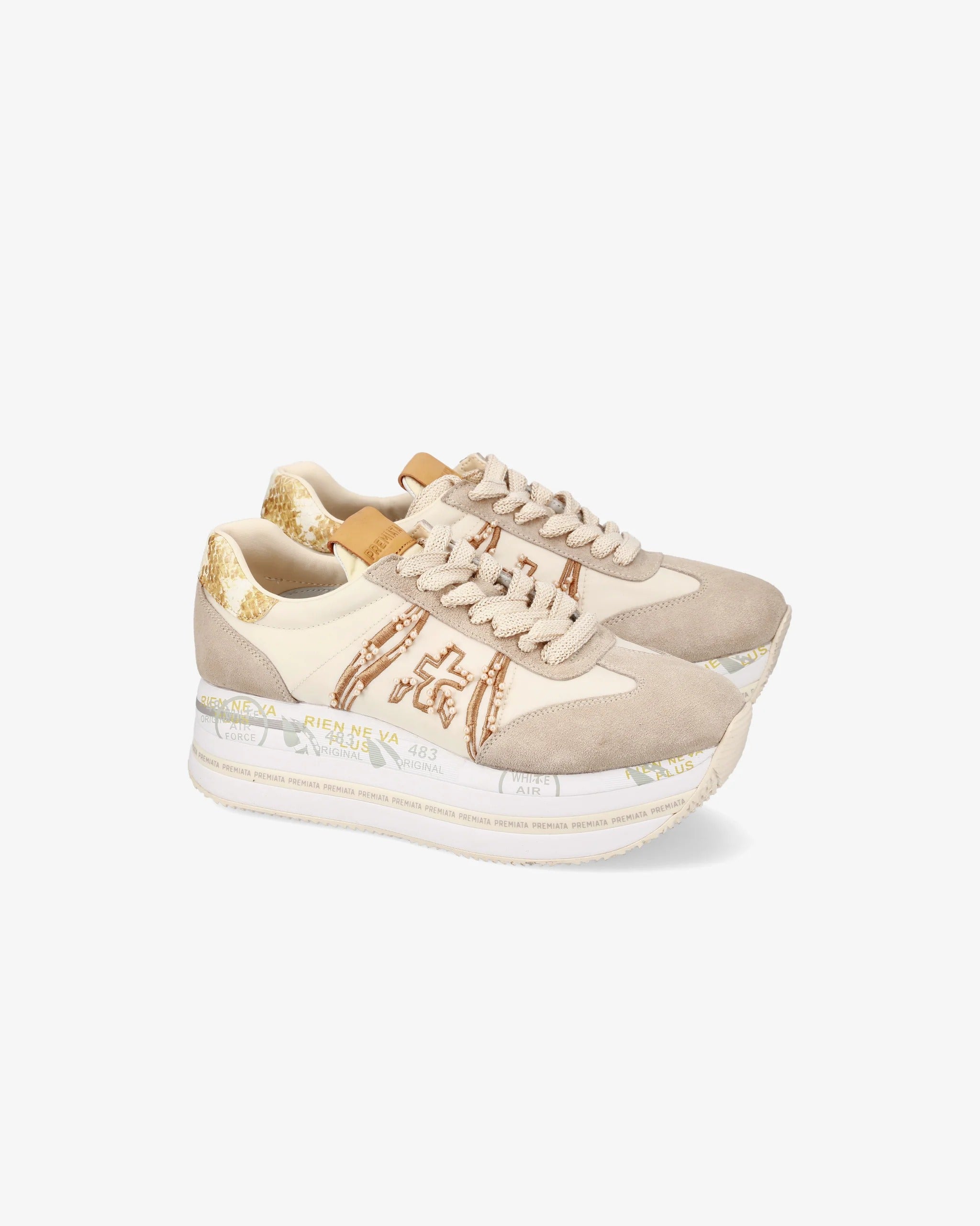 PREMIATA Sneaker Donna Beth 7375-Beige