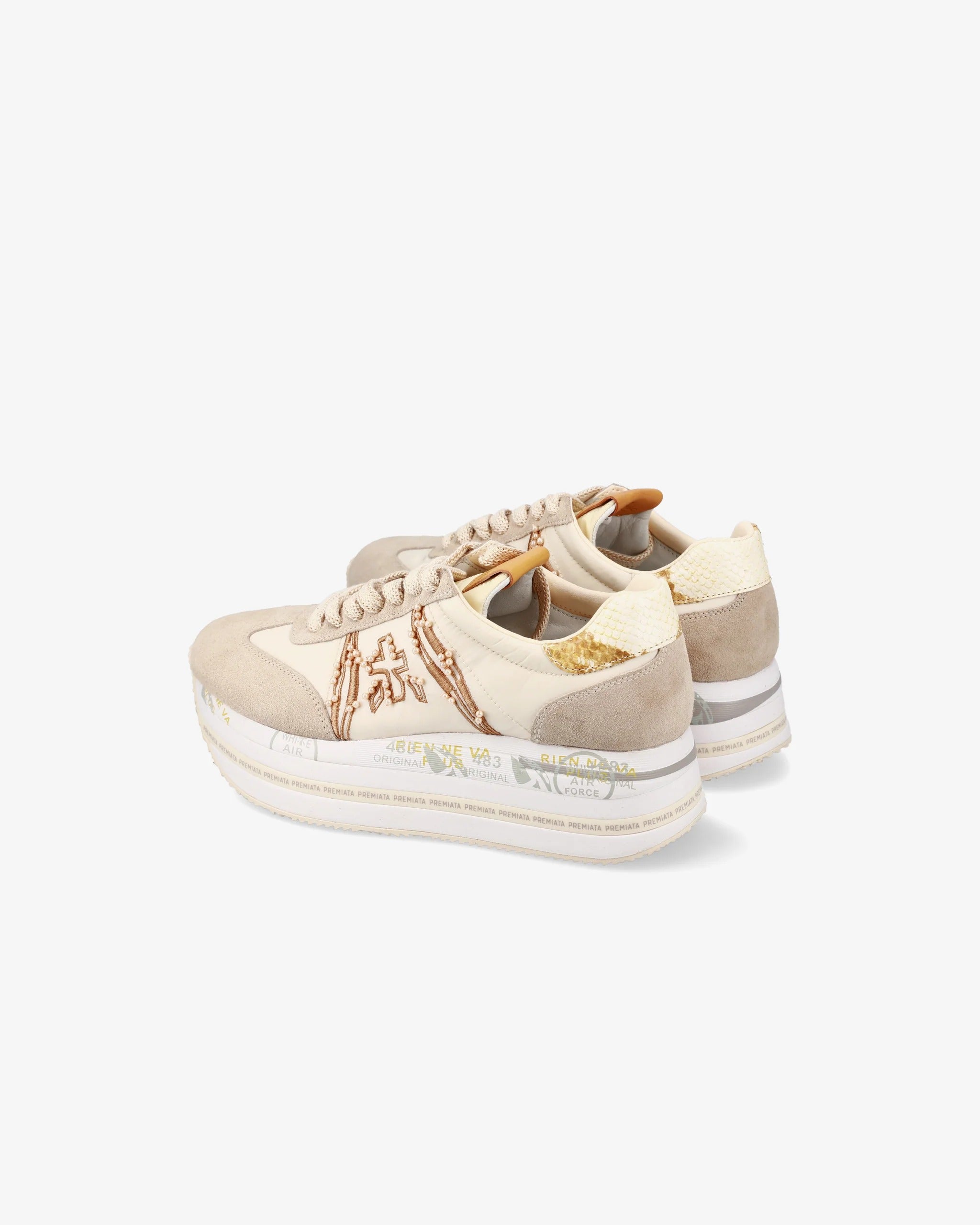 PREMIATA Sneaker Donna Beth 7375-Beige