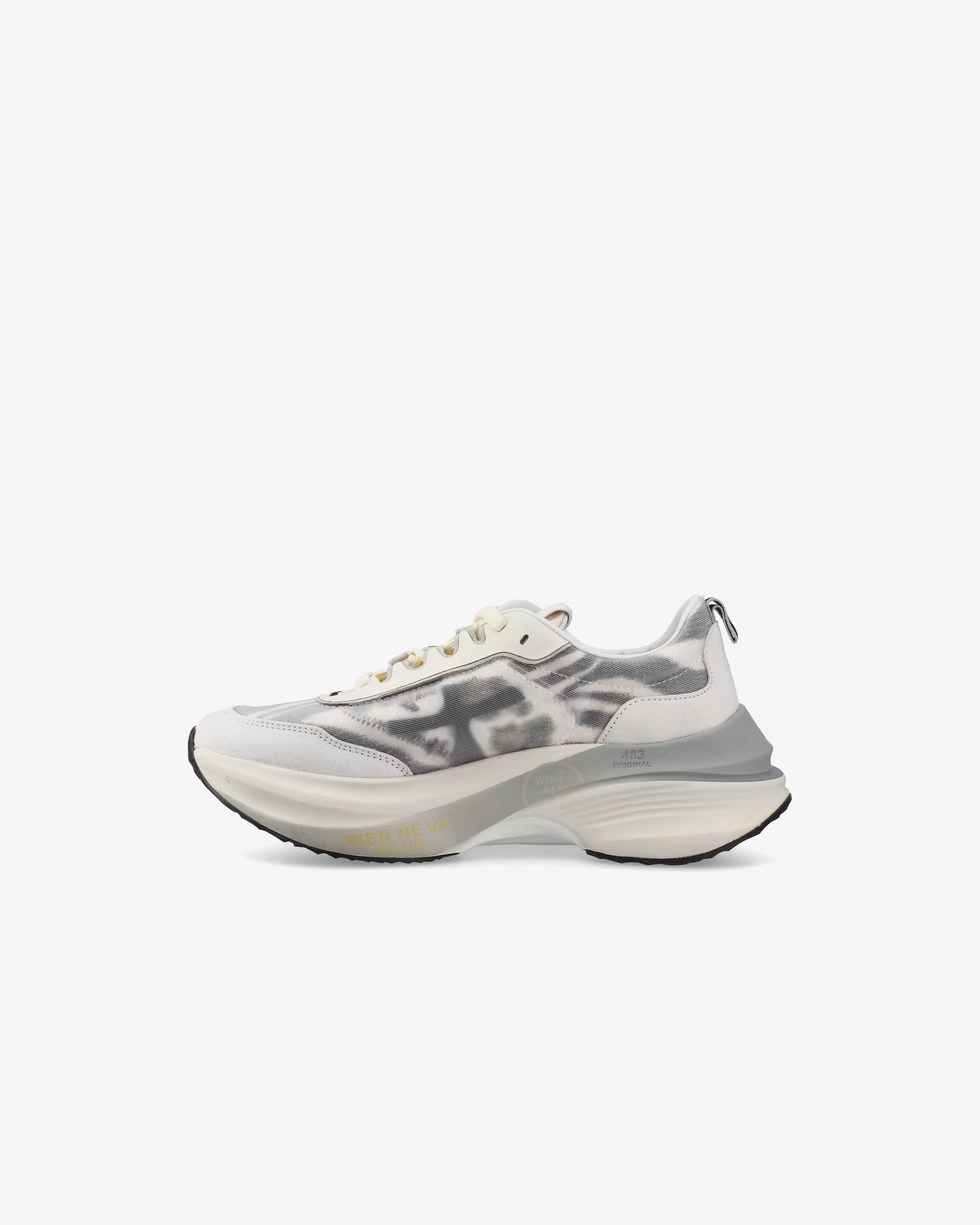 PREMIATA Sneaker Donna Hill 7507-Bianco Grigio