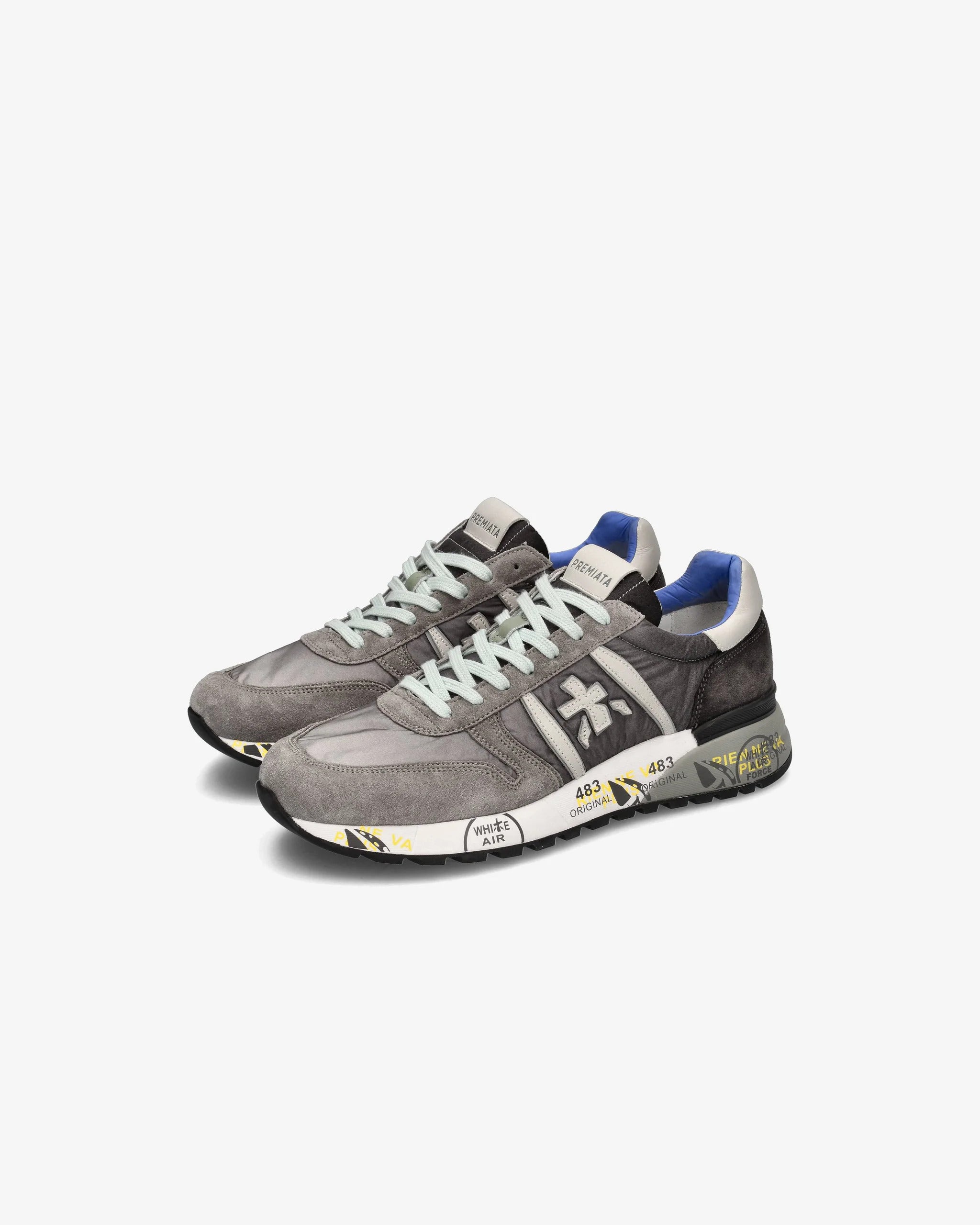 PREMIATA Sneaker Uomo Lander 4586-Grigio