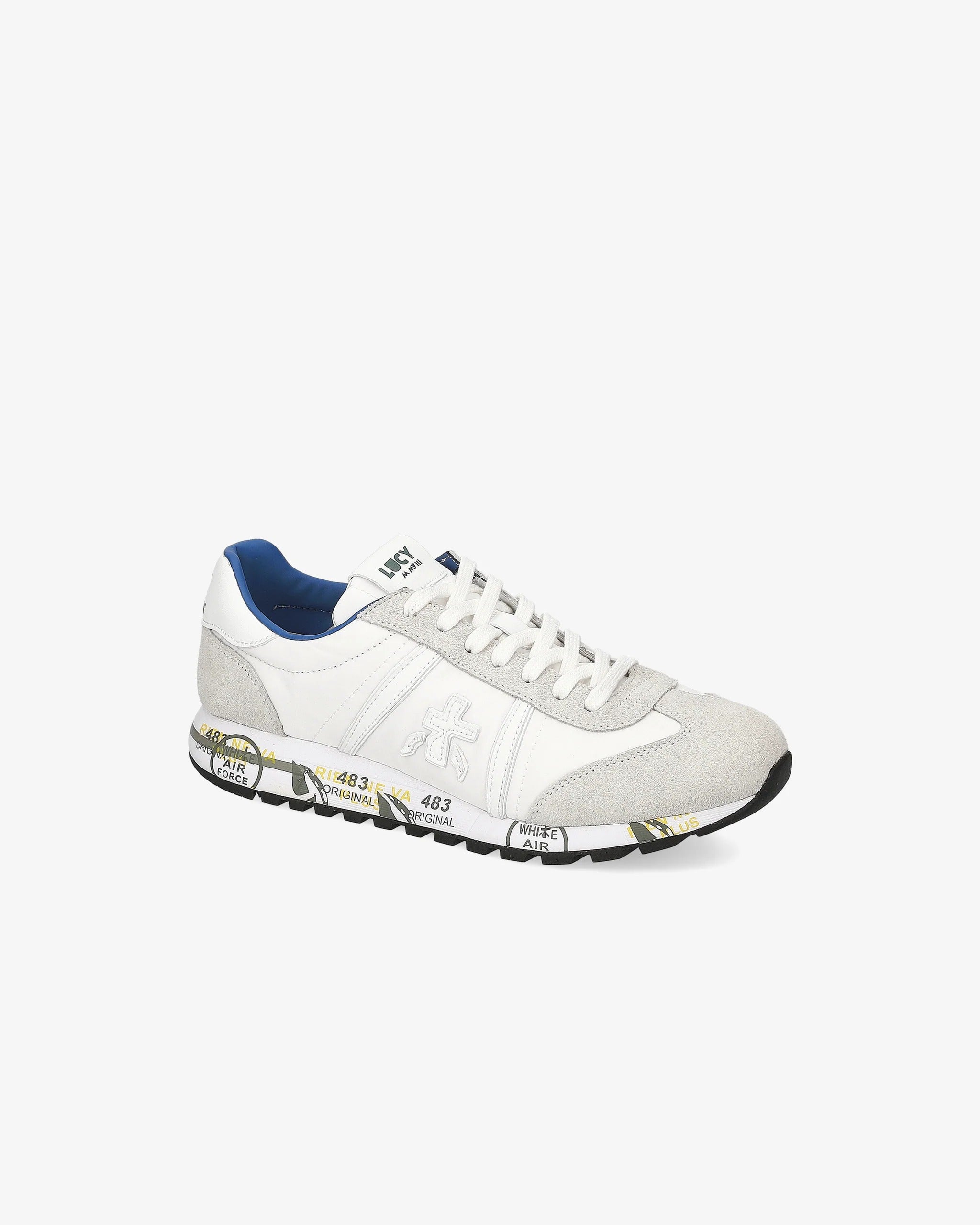 PREMIATA Sneaker Uomo Lucy 6915-Bianco Grigio