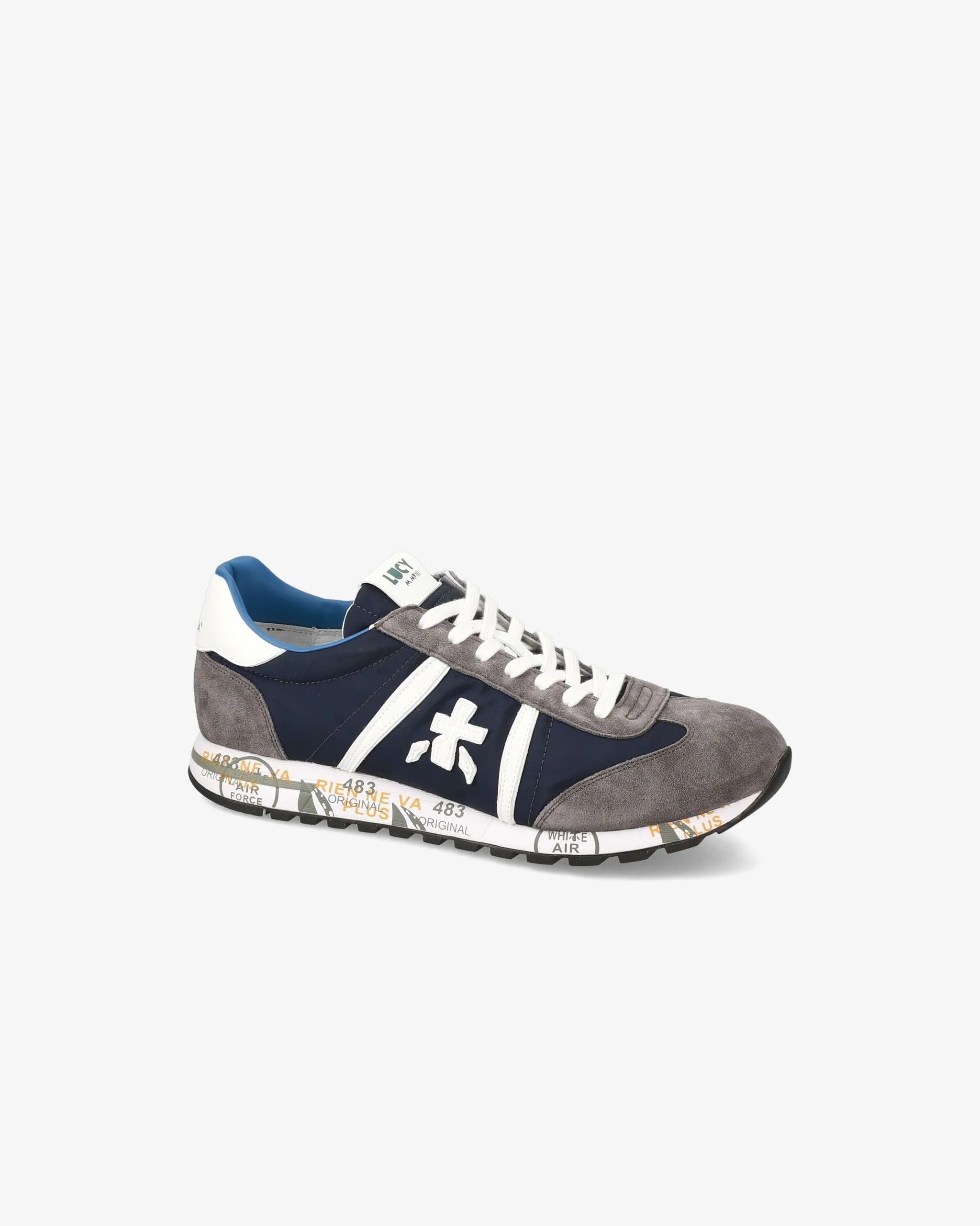 PREMIATA Sneaker Uomo Lucy 7089-Navy Grigio