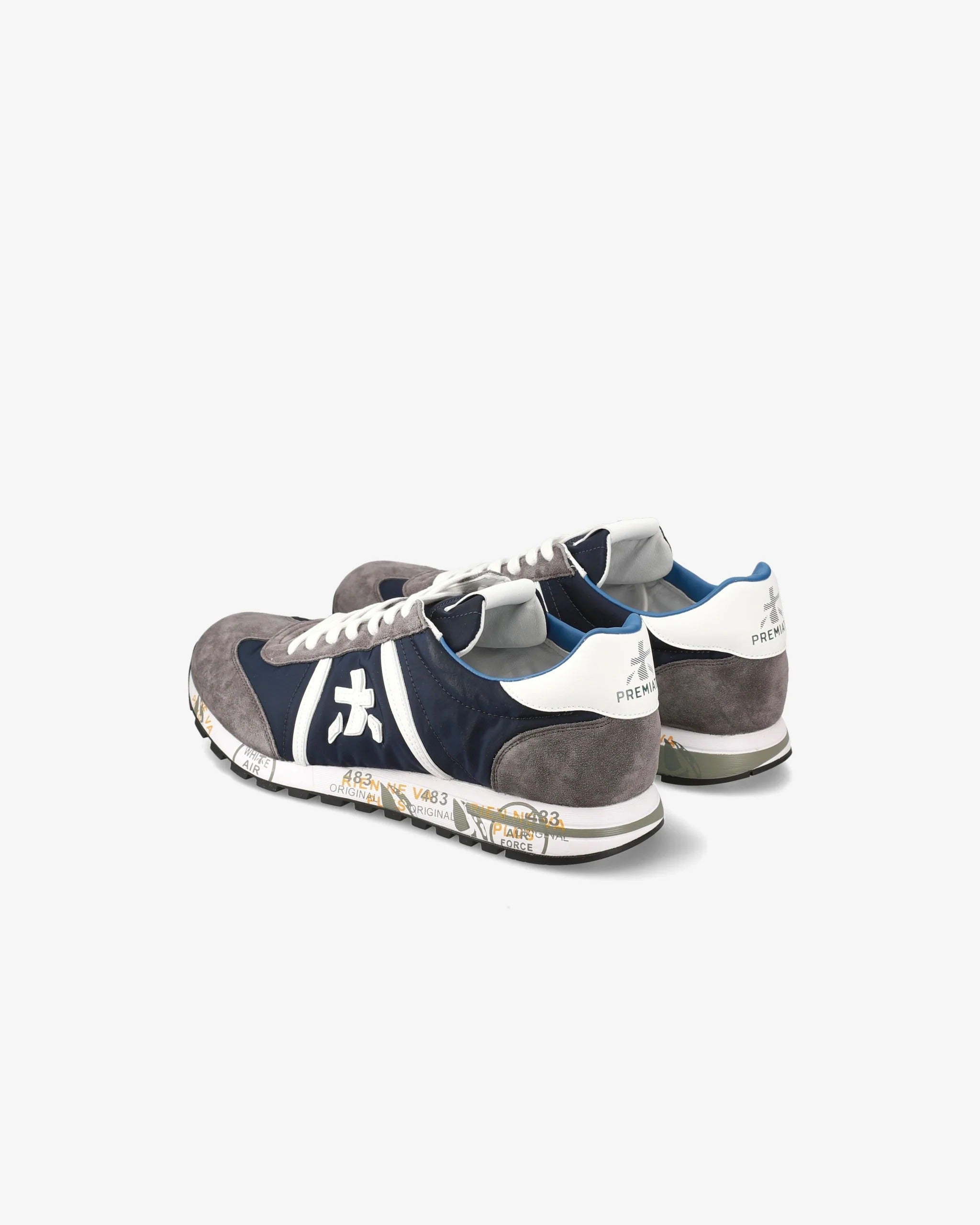 PREMIATA Sneaker Uomo Lucy 7089-Navy Grigio