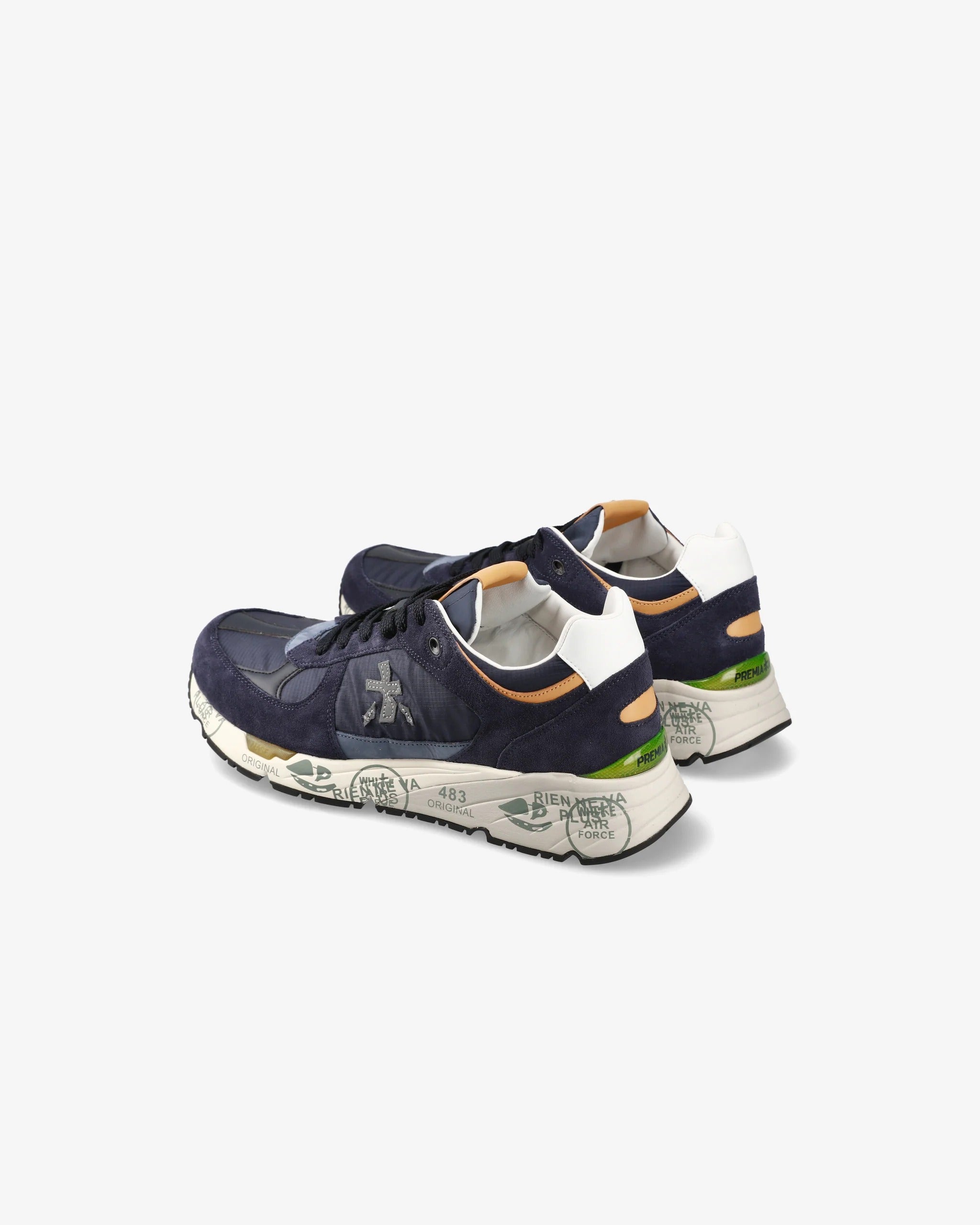 PREMIATA Sneaker Uomo Mase 7237-Blu