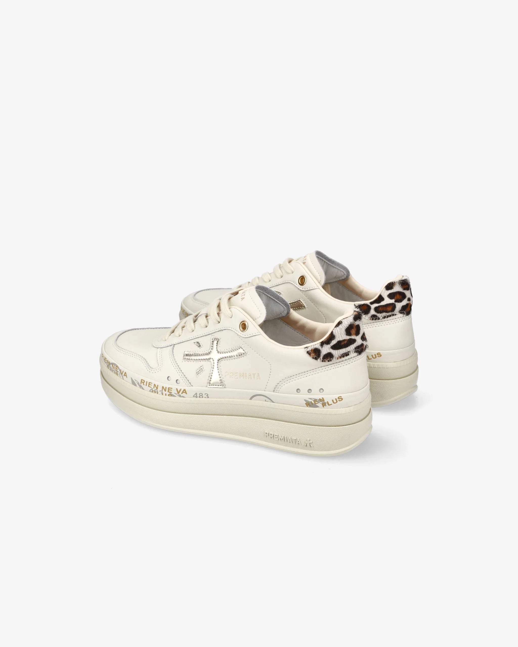 PREMIATA Sneaker Donna Micol 7441-Bianco