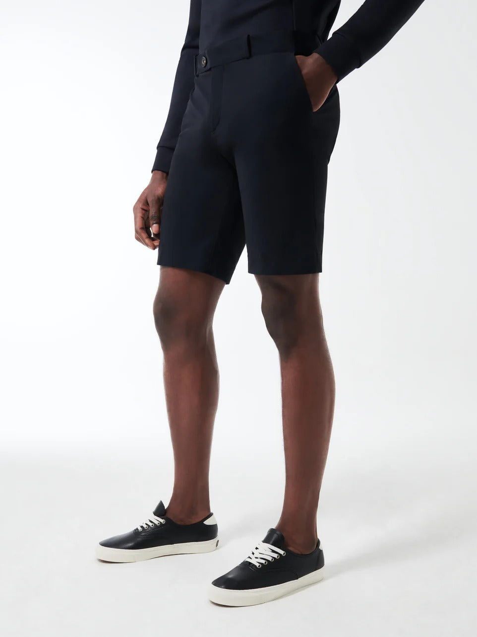 RRD Bermuda Uomo Surflex Chino Short Pant-Blue Black