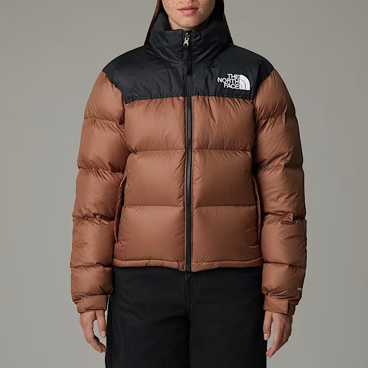 THE NORTH FACE Giubbino Donna 1996 RETRO NUPTSE-Latte Tnf Black