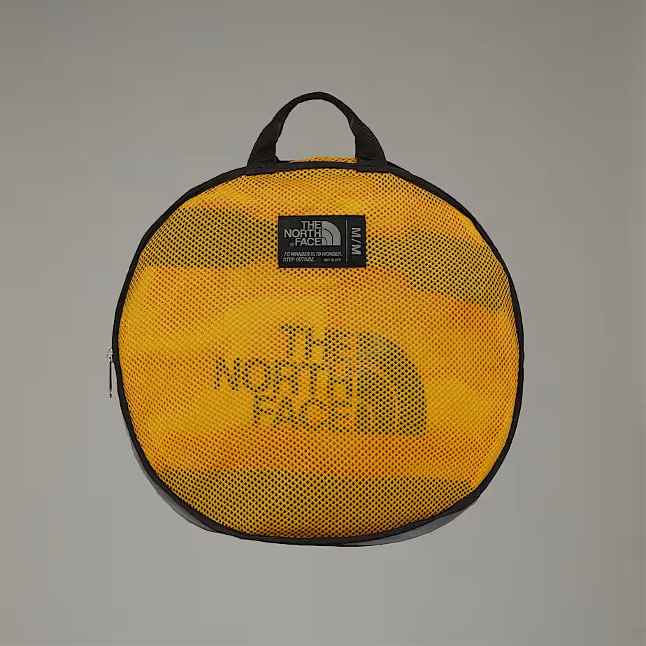 THE NORTH FACE Borsone DUFFEL BASE CAMP M-Summit Gold Tnf Black