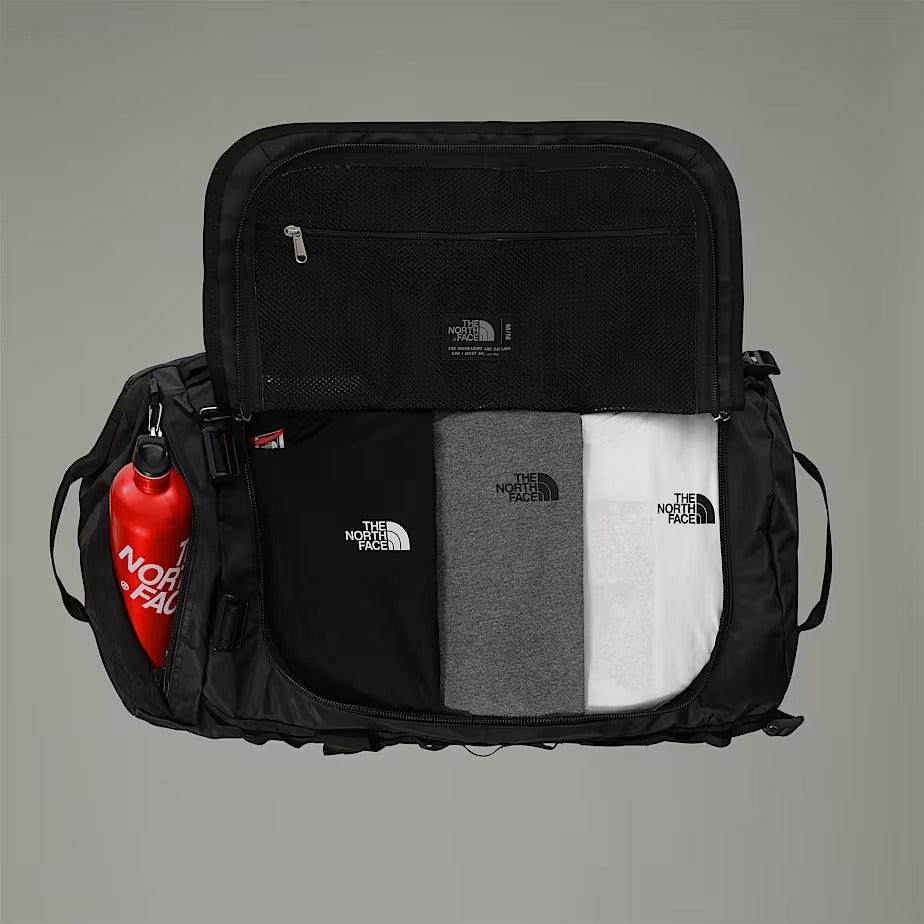 THE NORTH FACE Borsone DUFFEL BASE CAMP M-Tnf Black Tnf White