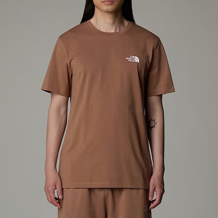 THE NORTH FACE T-Shirt Uomo SIMPLE DOME-Latte