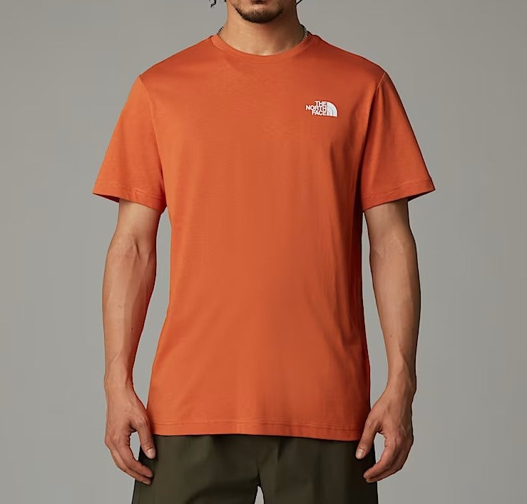 THE NORTH FACE T-Shirt Uomo Redbox-Iron Bronze Tnf Black