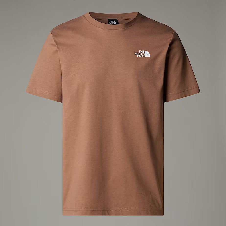 THE NORTH FACE T-Shirt Uomo Redbox-Latte Gravel