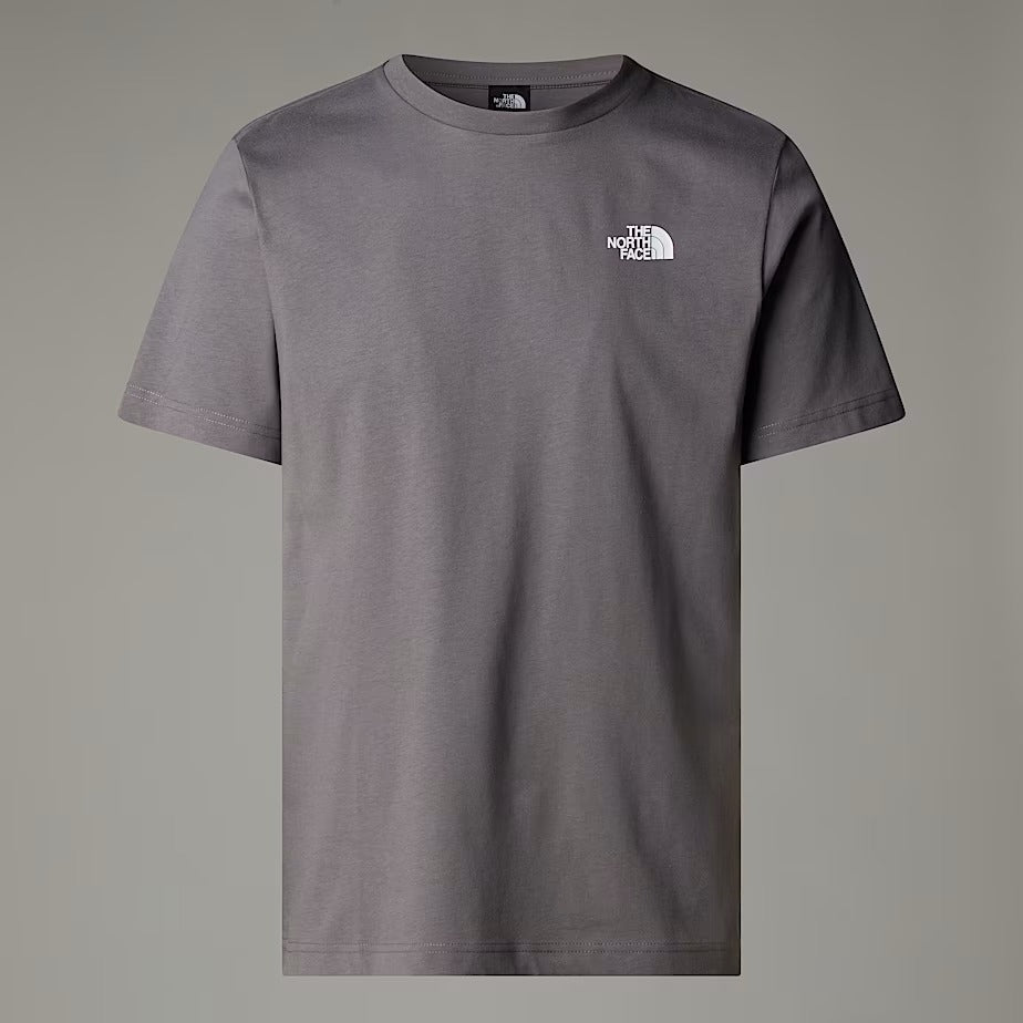 THE NORTH FACE T-Shirt Uomo Redbox-Smoked Pearl Hero Blue