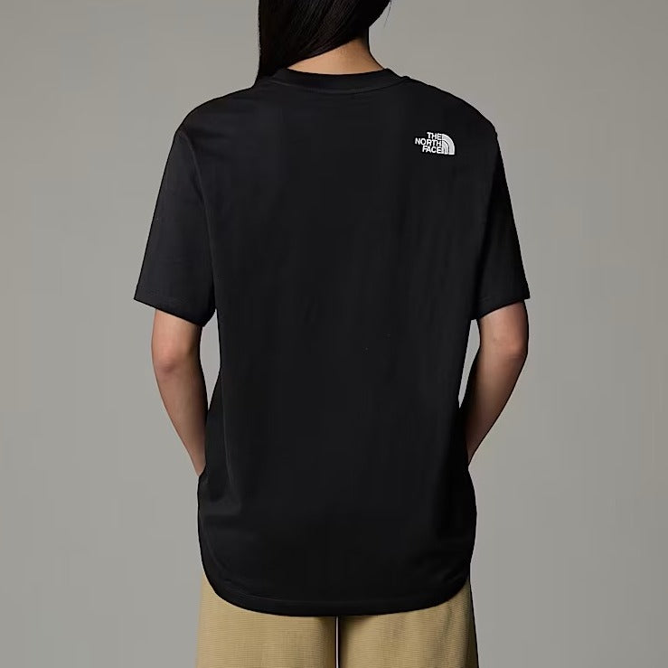 THE NORTH FACE T-Shirt Donna Simple Dome Oversize-Tnf Black