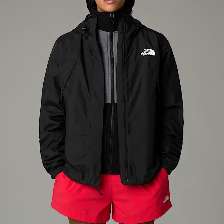 THE NORTH FACE Giubbino Donna ANTORA RAIN-Tnf Black