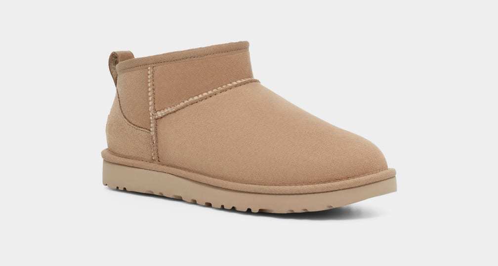 UGG Scarponcino Donna CLASSIC ULTRA MINI 1116109-Sand