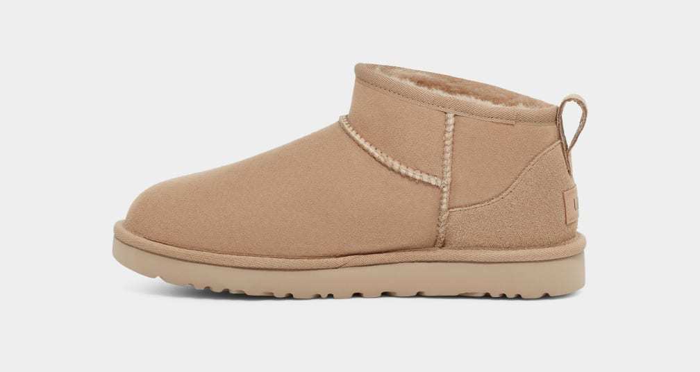 UGG Scarponcino Donna CLASSIC ULTRA MINI 1116109-Sand