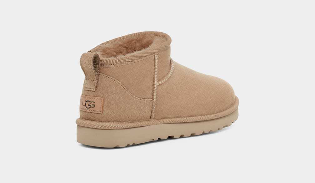 UGG Scarponcino Donna CLASSIC ULTRA MINI 1116109-Sand