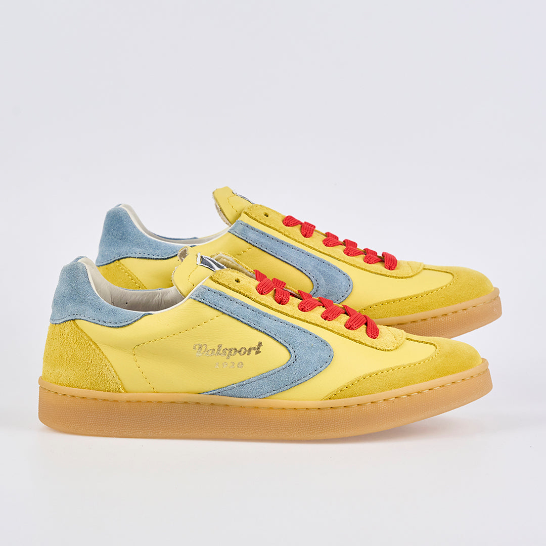 VALSPORT Sneaker Donna Olimpia 2689-Giallo Azzurro