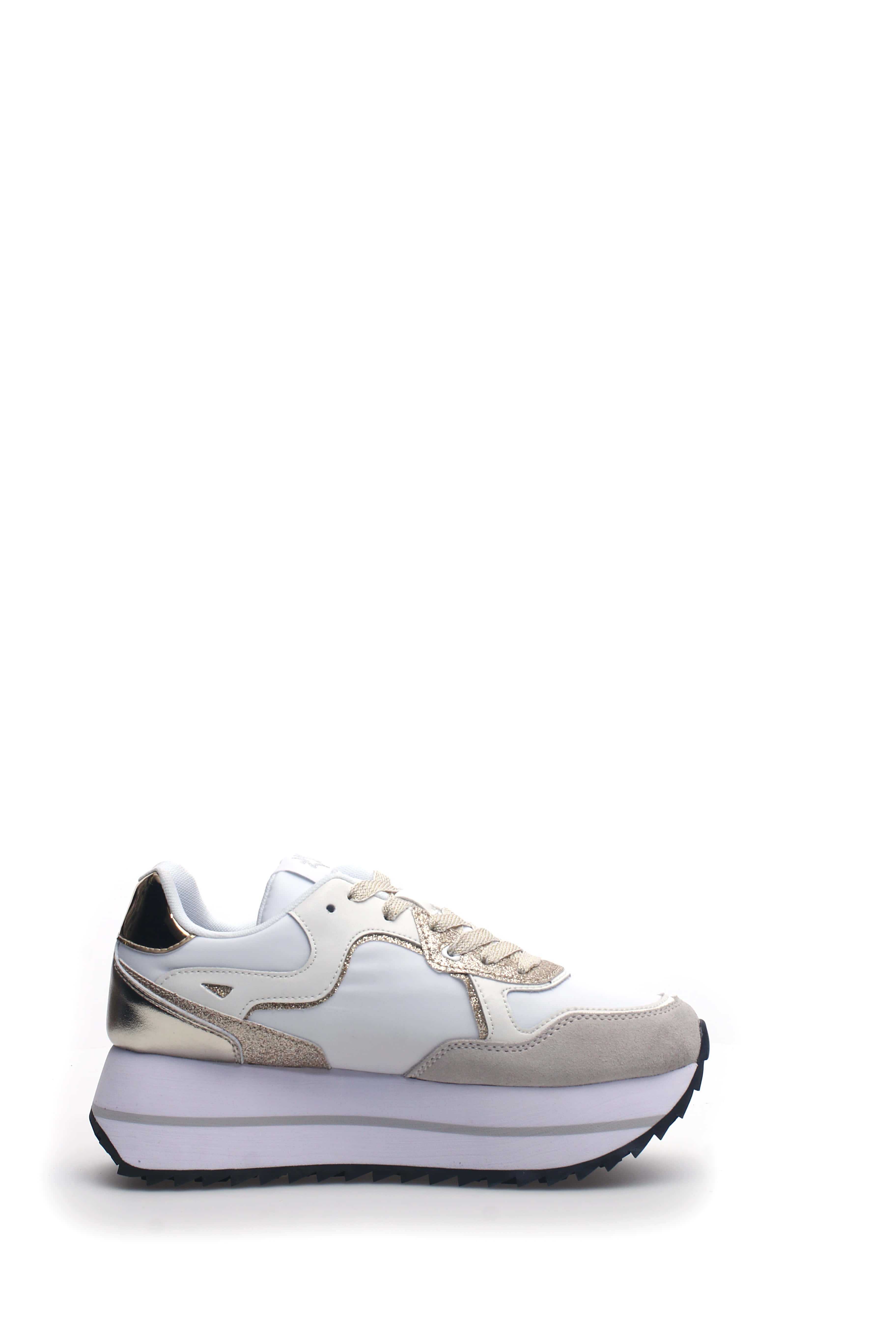 W6YZ Sneaker Donna Deva W-Bianco Platino