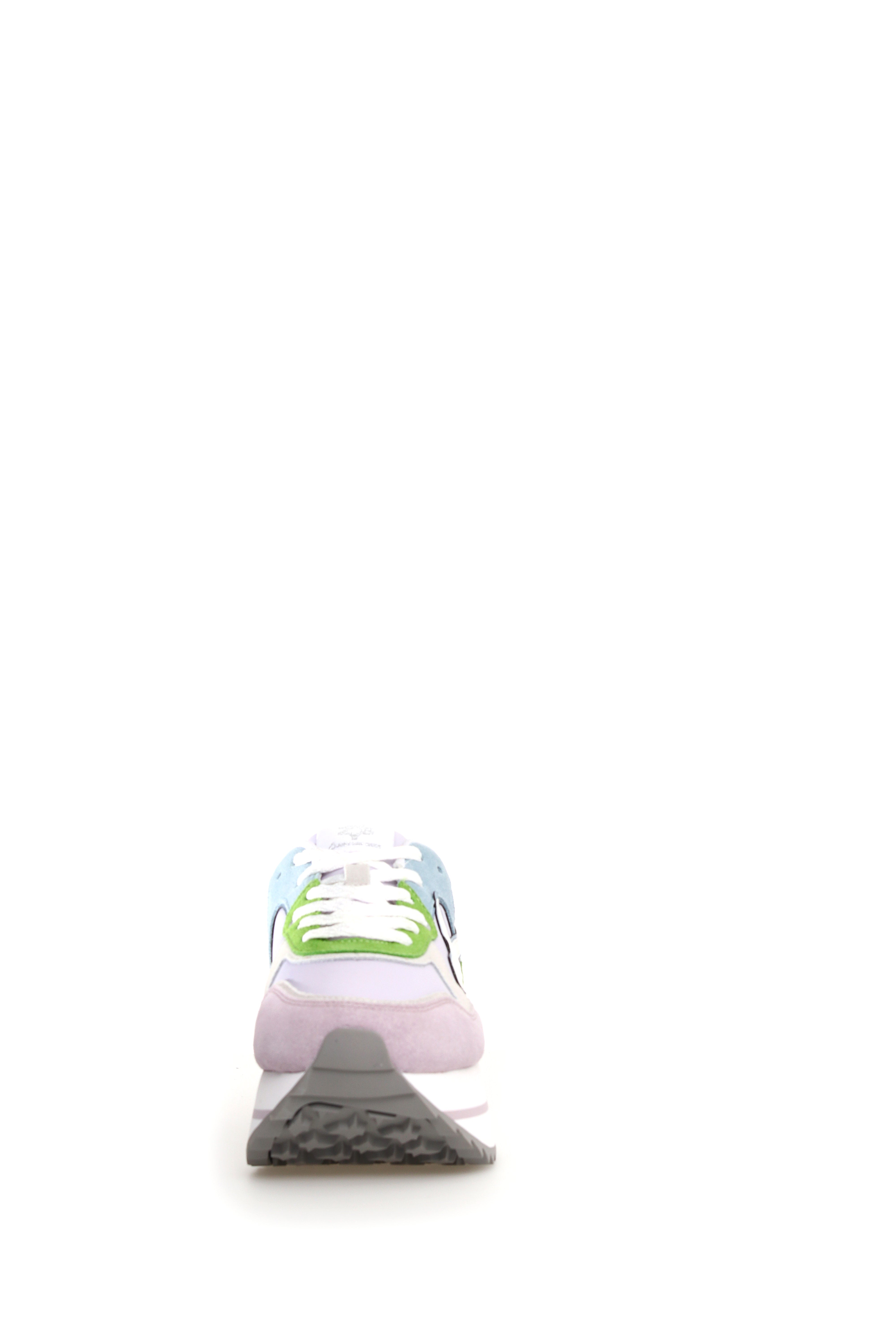 W6YZ Sneaker Donna Deva W-Lilla Azzurro Verde