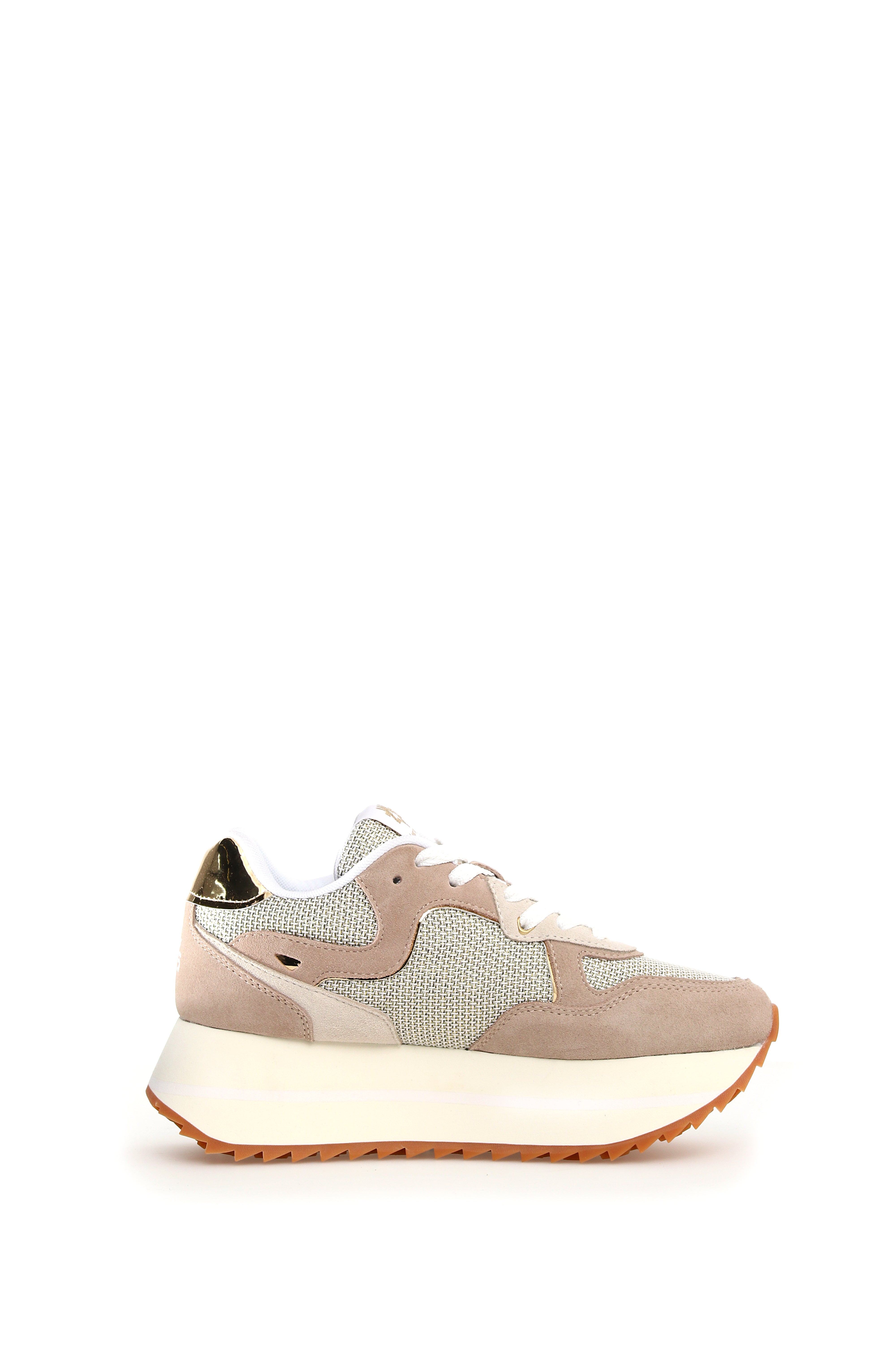 W6YZ Sneaker Donna Deva W-Beige Platino