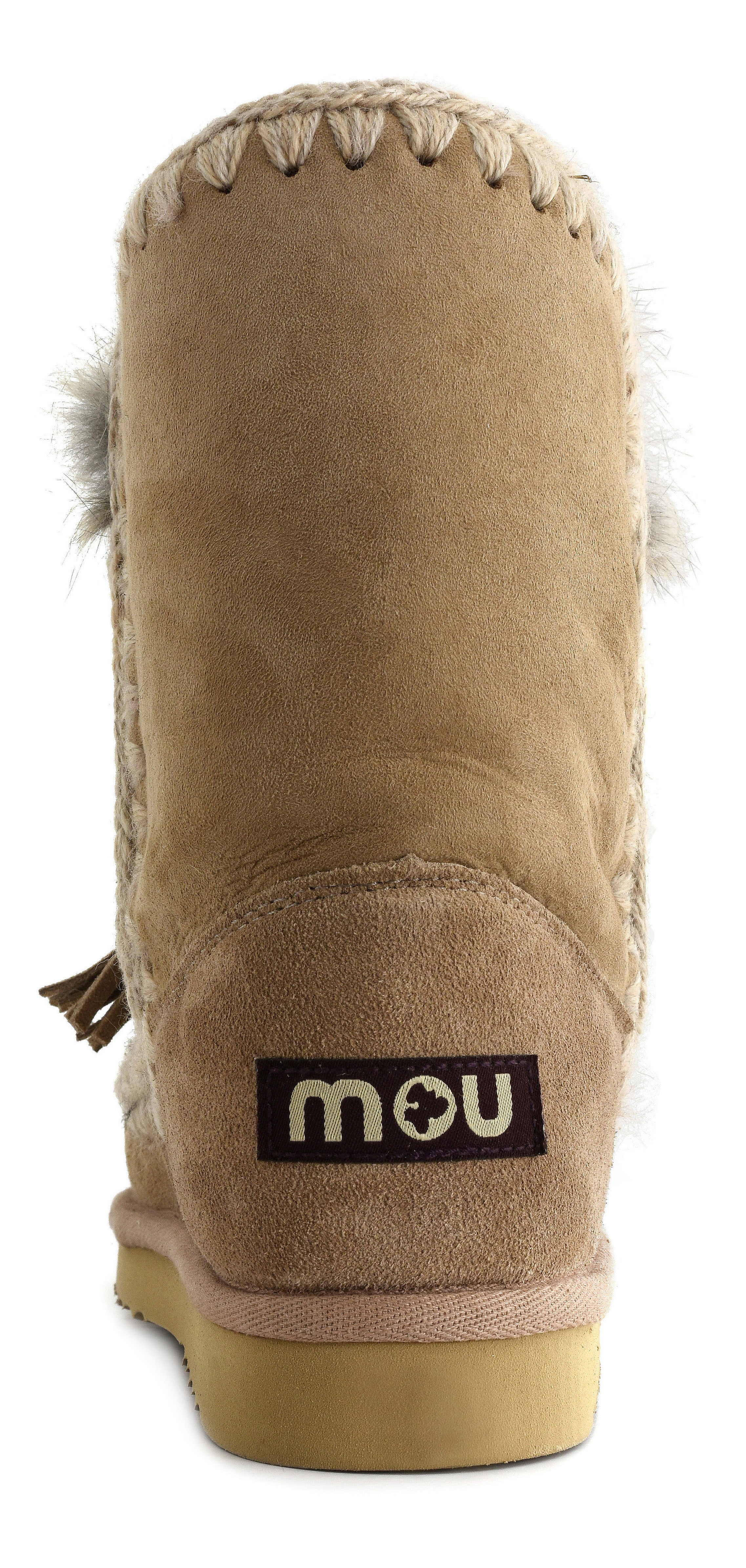 MOU Women's Ankle Boot Eskimo Dream Catcher Camel